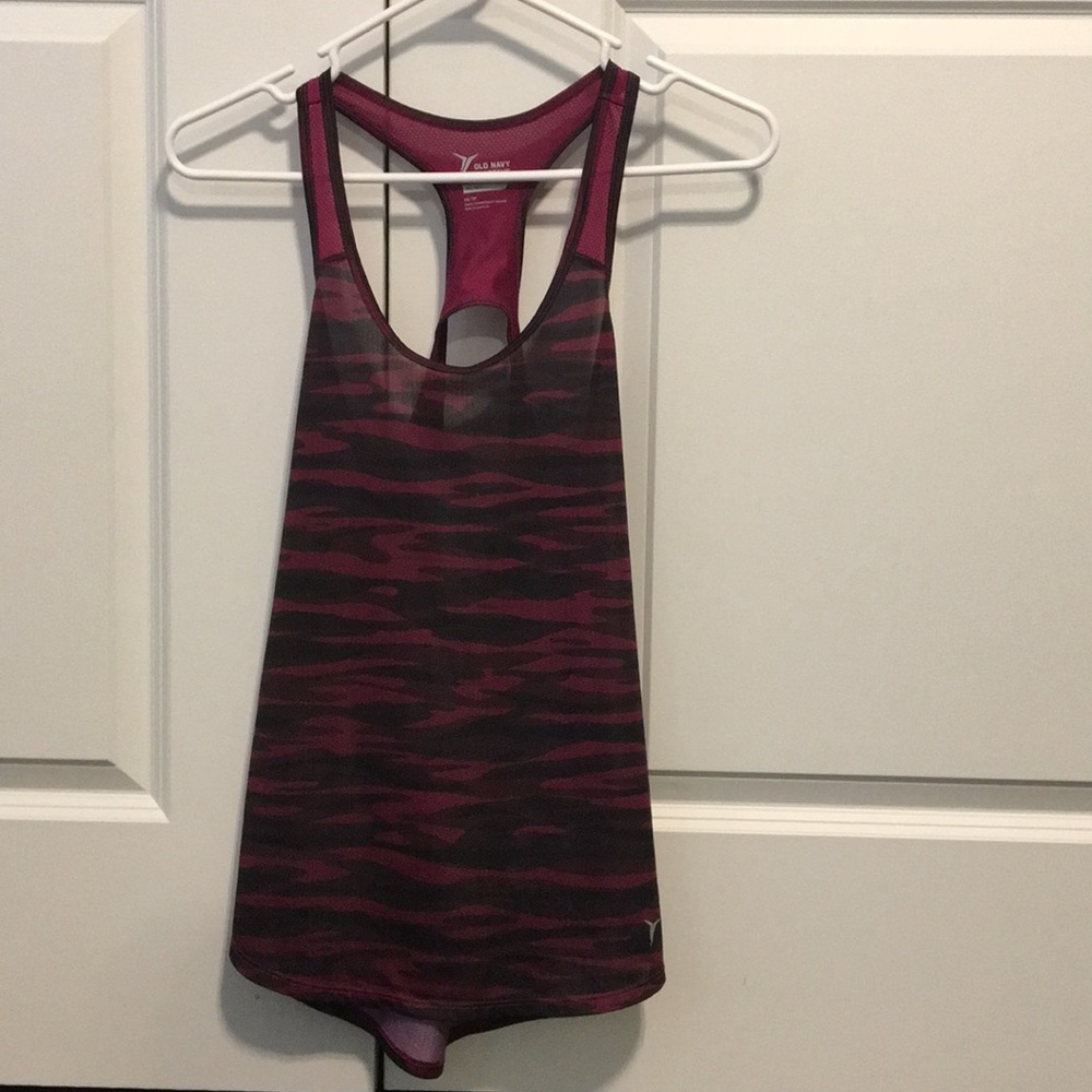 ❤️Old Navy camo open back camo tank xsmall
